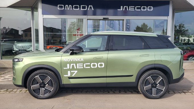 JAECOO J7 - zelená - 732 600 Kč